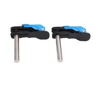 Ausla 2PCS Abrazaderas de Perro de Banco de Acero Inoxidable, 19mm 3/4 Pulgada, Abrazadera Ajustable de Sujeción Rápida para Banco de Trabajo de Carpintería