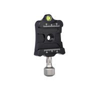 Ausla Abrazadera Arca Universal, Aluminio con Nivel de Burbuja, Capacidad de Carga 10kg para Trípode y Equipo de Fotografía