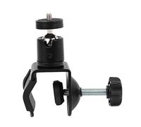Ausla Abrazadera de Cabeza Esférica Multifunción, Clamp/Holder de Aleación para Cámara Digital con Tornillo de 1/4 pulg., Tamaño Máximo de Sujeción 3,5 Cm, Adecuado para Cámaras Deportivas y