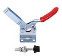 Ausla Abrazadera de Palanca 4 Piezas Horizontal GH-201-B Diseño de Perfil bajo para Ensamblaje de Plantilla de Soldadura de Carpintería, Construcción de Acero Resistente con Capacidad de Retención