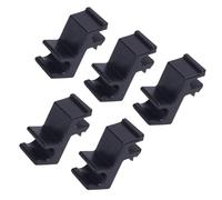Ausla Abrazaderas para Cubierta de Tonneau, Clips de Varilla de Apoyo de Plástico Duro, 5 Piezas, Piezas de Repuesto para Cubierta de Plataforma de Camión Deslizable para Tonneau Plegable Duro