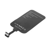 Ausla Adaptador de Carga Inalámbrica Receptor Tipo C de 10W, Cargador Inalámbrico Ultra Delgado y Plegable para Teléfonos con Soporte para Carga Rápida QC 3.0.