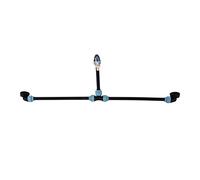 Ausla Adaptador IBC de Codo Adaptador de Tanque IBC de Cuello de Cisne de Latón ABS Entrada Roscada de 60 Mm de Salida de Conexión Rápida para Barriles Contenedores Llenado de Agua (#3)