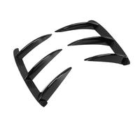 Ausla Alerón de Ventilación del Parachoques Trasero ABS Negro Brillante | ABS, Parte Posterior Adhesiva, Estilo Trasero, Compatibilidad Clase A W176 A200 A250 A260 AMG 2013-2018, Canard