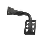 Ausla Almohadilla de Reposapiés de Pedal Muerto Panel de Reposapiés del Lado Izquierdo de Acero Acabado Antideslizante Fácil Instalación Reduce la Fatiga de Las Piernas para Conductores JK Unlimited