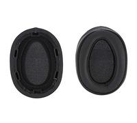 Ausla Almohadillas de Repuesto para Auriculares de Cuero Proteico con Espuma Viscoelástica, 1 par de Filtrado de Sonido de Ajuste Suave para MDR 100ABN, Uso en Casa, Oficina y Viajes (Black)