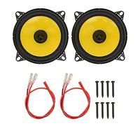 Ausla Altavoces Coaxiales para Auto, 4 Pulgadas, 300W de Potencia Máxima, Juego de 2 Piezas con Hardware de Montaje.