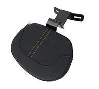 Ausla Asiento Blando para Pasajero con Respaldo para Viajes por | Alivia la fatiga de la espalda,Cojín de esponja y cuero de PU,Cubierta con cremallera extraíble para pasajeros
