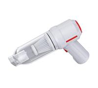 Ausla Aspiradora de Coche, Aspiradora de Mano Inalámbrica ABS 9000Pa 50W Bajo Ruido USB Recargable para Interior de Coche Oficina en Casa Pet Migas de Pelo Limpieza de Polvo (White)