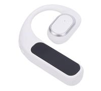 Ausla Auricular Inalámbrico Bluetooth con Gancho para la Oreja con Carcasa de ABS y Pantalla Digital Batería de 200 MAh Rotación de 180 Grados Ajuste Estable para Llamadas Trabajo Ejercicio de (WHITE)