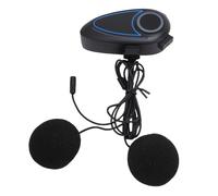 Ausla Auriculares Bluetooth para Motocicleta, Altavoz ABS, Auriculares para Casco Bluetooth con Sonido Estéreo HiFi de 40 Mm, Batería 40H, IPX6 a Prueba de Lluvia para Conductores Que Viajan Al