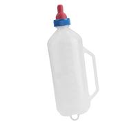 Ausla Biberón para Corderos Biberón de Leche de Cordero de Plástico de 1L con Tetina y de Goma Desmontable para Corderos y Cabritos Alimentación Manual Destete