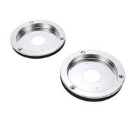 Ausla Bisel de Luz de Marcador, Adaptador de Litera de Luces de Sandía de Acero Inoxidable Compatible con Accesorios de 3 Pulgadas para Camiones y Remolques