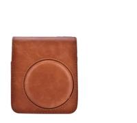 Ausla Bolsa para Cámara, Funda Protectora Suave de Cuero PU para Mini 70, Correa Práctica, Tapa Extraíble, Diseño Apto para Viajes (Brown)