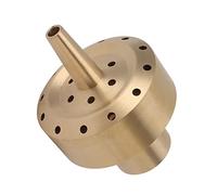 Ausla Boquilla de Fuente de Latón, Cabezal de Rociado de Agua con Conexión de Roscado Interno para Fuente de Jardín, Estanque o Parque, Crea un Rociado Parabólico de 3 Capas (G1/2 pulgadas)