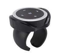 Ausla BT Steering Wheel Remote, 32ft Wireless Range Media Controller for Music Playback in Car, Bike or Motorcycle