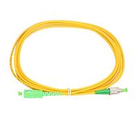 Ausla Cable de Conexión de Fibra óptica Cable de Puente de Fibra de PVC SC a FC Dúplex Monomodo 3,0 Mm Baja Pérdida de Inserción para Equipos de Estación Base de Sala de Comunicaciones