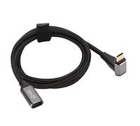 Ausla Cable de Extensión USB C, Aleación de Aluminio, Carga Rápida PD de 100 W, Transferencia de Datos de 10 Gbps, Salida de Vídeo 4K 60 Hz para Steam Deck y Portátiles (100cm)