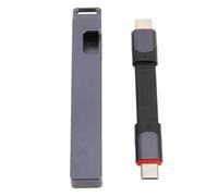 Ausla Cable USB 4.0 Thunder, 40 Gbps 2500 MB/s Transferencia de Datos Macho a Macho, Carga Rápida PD 60W Tipo C para Laptop Teléfono SSD Docking Monitor