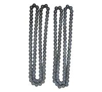 Ausla Cadena de Transmisión 420 Cadena de Rodillos de Aleación Cromada 90 Eslabones Reemplazo Trasero 38KN para Bicicleta Baja MB165 MB200 Heat Warrior CT200U CT200U EX BT200X