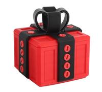 Ausla Caja de Broma, 8x8cm, Negro | Regalo Sorpresa, Apertura con Tornillos, PLA Impreso en 3D, para Fiestas y Cumpleaños, Incluye destornillador