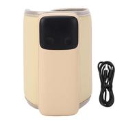 Ausla Calentador de Biberón Portátil, Funda Calefactora Rápida para Calentar Leche Materna y Agua para Bebés, con Batería Recargable USB de 6000 MAh