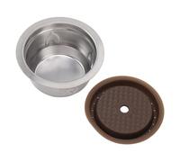 Ausla Cápsulas de café Reutilizables de Grado, Cápsulas de Acero Inoxidable, Sabor Personalizable para Next Plus Evoluo