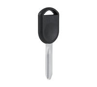 Ausla Carcasa de Llave Transpondedor, Carcasa de Llave de Encendido sin Cortar con Chip de 80 bits, en Blanco de Repuesto para Modelos y para Copia de Seguridad de de Repuesto y Reemplazo de de