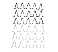 Ausla Clip de Resorte de Panel de Moldura de Metal de 30 Piezas, OEM: 4B0867276A, 4A0867276A, 10629800A, Reemplazo de Clips de Retención de Panel de Moldura de Automóvil para Seat