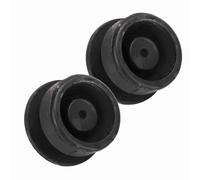 Ausla Cojín de Montaje del Radiador de Goma del Buje de Montaje Inferior del Radiador 74172 SM4 000 2 Piezas de Repuesto OE Fit para CR V Integra Legend TSX