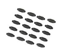 Ausla Conectores de Métodos de Pesca 20 Piezas, Cuentas de Alimentador de Método de Diseño Exterior Roscado para Pesca de Carpas, Accesorios de Plástico de para en Aguas Tranquilas y Ríos