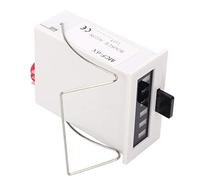 Ausla Contador de Pulso Electromagnético, Contador de Pulso ABS MCF 6X AC220V 0 a 999999 1.5W Reiniciable 20 Veces por Segundo para Uso de Conteo de Defensa de Maquinaria Textil Petrolera