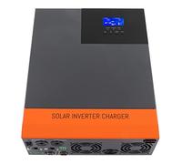 Ausla Controlador de Carga Solar MPPT de 5600 W, Inversor Solar de Onda Sinusoidal Pura de 48 V CC A 230 V CA con 800 A MPPT 6 Pantalla LED de Soporte Paralelo para el Hogar RV Fuera de la Red de