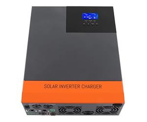 Ausla Controlador de Carga Solar MPPT de 5600 W, Inversor Solar de Onda Sinusoidal Pura de 48 V CC A 230 V CA con 800 A MPPT 6 Pantalla LED de Soporte Paralelo para el Hogar RV Fuera de la Red de