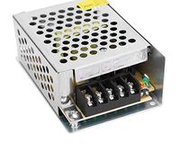 Ausla Controlador de Fuente de Alimentación del Interruptor Controlador de Fuente de Alimentación de Aleación de Aluminio DC12V 50A 600W Enfriamiento del Ventilador Protección contra Sobrecarga de