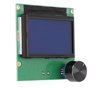 Ausla Controlador de Pantalla de Impresora 3D, Pantalla LCD de Repuesto con 2 Cables para CR10S, Duradero y Fácil de Instalar para Usuarios de Impresoras 3D