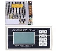 Ausla Controlador de Pesaje y Procesamiento por Lotes, Controlador de Peso Digital LCD con Carcasa de Aleación de Aluminio, Entrada de 24 V CC, Transistor DO 7 DI 10, para Operadores y Sistemas de