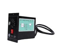 Ausla Controlador de Velocidad del Motor de 400 W, Material ABS, Regulador de Velocidad PWM, Control de Variable de 90-1400 RPM para Motores de CA