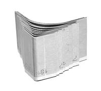 Ausla Cortador de Esquina de Cuero, 10 Piezas de Herramienta de Corte de Metal con Cuchilla Afilada para Trabajos en Cuero, Corte de Bordes de Billeteras y cinturones.