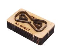 Ausla Corting de Cuero, una Herramienta de Molde de Látigo de la Pajarita de Acero Aleado para Elaborar Billeteras y Cinturones, Tamaño 60 X 26 Mm para Entusiastas de la Artesanía de Bricolaje