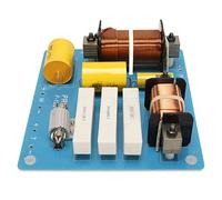 Ausla Crossover de Altavoz de 2 Vías Divisor de Frecuencia de Profesional de 800 W con Condensadores de Alta Potencia para Altavoces de Conferencia de Escenario 10 12 15 Pulgadas