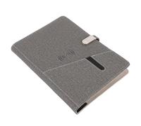 Ausla Cuaderno de Negocios Inteligente con Banco de Energía y Cargador Inalámbrico, Planificador Multifuncional A5 con Grabación de Audio y 160 Páginas para Profesionales Estudiantes Viajeros