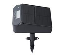 Ausla de Riego Solar, Dispositivos de Riego Automático, Kit de Goteo con Energía Solar para Plantas en Macetas, Frecuencia y Duración de Personalizables