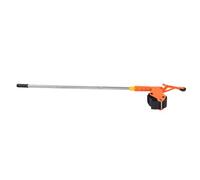Ausla Dispensador de Cinta de Película para Piso, Aplicador Manual de Cinta de Piso ABS con Cortador de Rodillo, Se Adapta a de hasta 60 Mm X 100 M, Manija de Empuje de 106 Cm, para Adhesiva de