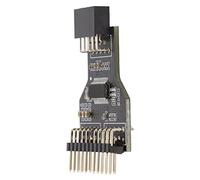 Ausla Divisor USB de 9 Pines, Concentrador de Cabecera USB de Plástico Metálico, Extiende 1 a 2 Conectores Macho, Compatible con 11 10 8 7 XP