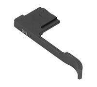 Ausla Empuñadura para Pulgar hacia Arriba para Cámara, Empuñadura de Zapata Caliente de Aleación de Aluminio para GR III GR IIIX, Mayor Comodidad y Estabilidad para Fotografía (Black)