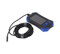 Ausla Endoscopio de Doble Lente, Cámara de Inspección ABS con Pantalla IPS de 4,3 Pulgadas 1080P HD Sonda de 7,9 Mm Cable de 5 M IP67 para Reparación de Automóviles Inspección de Tuberías (BLUE)