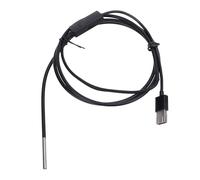 Ausla Endoscopio USB, Cámara Boroscopio 1080P HD Tipo C con Sonda IP67 de 3,9 Mm Cable Semirrígido de 1 M 6 LED Ajustables para Reparación de Automóviles Inspección de Tuberías Mecánica Usuarios de
