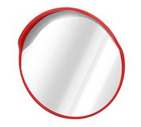 Ausla Espejo Convexo de Seguridad Espejo de Seguridad para Exteriores con Lente ABS de PC Vista Gran Angular de 180 Grados Soporte Giratorio Ajustable para Entrada Garaje Estacionamiento Tienda (60
