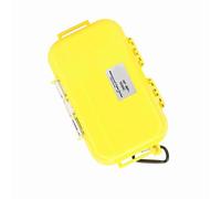 Ausla Estuche de Almacenamiento a Prueba de Choque Caja a Prueba de Agua ABS Ingeniería de Plástico con Almohadilla de Goma Desmontable para Herramientas Cayos de Teléfono (Yellow)